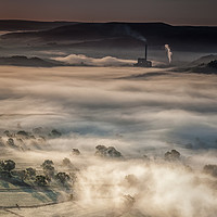 Buy canvas prints of Hope Valley Inversion by Paul Andrews