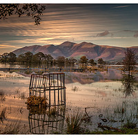 Buy canvas prints of Derwent Reflections by Paul Andrews