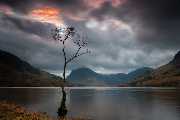Buttermere Dawn Picture Board by Paul Andrews