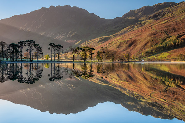 Buttermere Sunbeams Picture Board by Paul Andrews