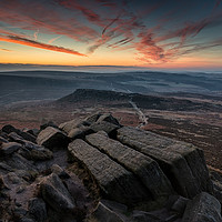 Buy canvas prints of Higger Tor KitKat Stones #2 by Paul Andrews