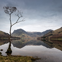 Buy canvas prints of Buttermere Reflections #2 by Paul Andrews