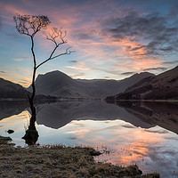 Buy canvas prints of Buttermere Dawn by Paul Andrews