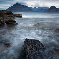 Buy canvas prints of Elgol and the Black Cuillin by Paul Andrews