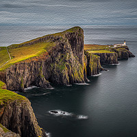 Buy canvas prints of Neist Point Lighthouse by Paul Andrews