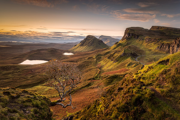 Dawn On The Quiraing Picture Board by Paul Andrews
