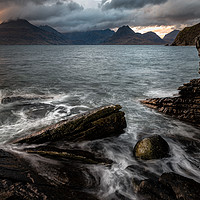 Buy canvas prints of Cuillin Storm by Paul Andrews