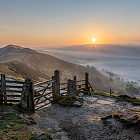 Buy canvas prints of Hope Valley Inversion by Paul Andrews