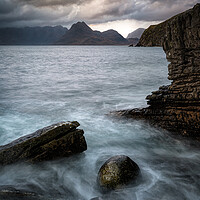Buy canvas prints of Elgol and the Black Cuillin by Paul Andrews