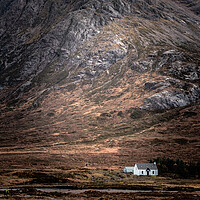 Buy canvas prints of Lagangarbh Cottage by Paul Andrews