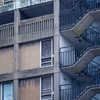 Buy canvas prints of Park Hill Streets in the Sky #10 by Paul Andrews