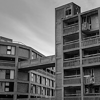 Buy canvas prints of Park Hill Streets in the Sky #11 by Paul Andrews
