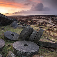 Buy canvas prints of Stanage Edge Millstones #2 by Paul Andrews