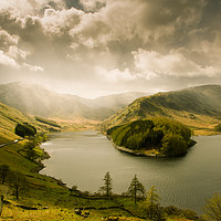 Buy canvas prints of Haweswater. by Mark Bowman