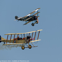 Buy canvas prints of Great War Dual by Gregg Simpson