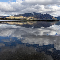 Buy canvas prints of Reflection of Skiddaw by Gregg Simpson