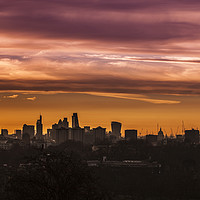 Buy canvas prints of Sunrise Over London by safeer qamar