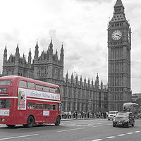 Buy canvas prints of London Bus by Phil Dutton