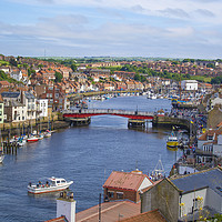 Buy canvas prints of Whitby Bay by Phil Dutton