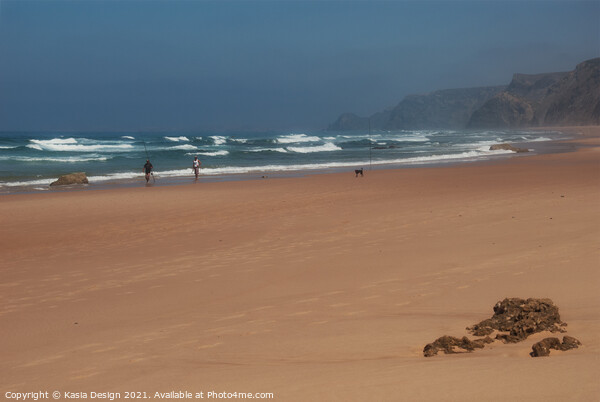 Praia de Castelejo, Vila do Bispo, Algarve, Portug Picture Board by Kasia Design