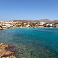 Buy canvas prints of Ammoudi Beach, Agios Nikolaos, Crete, Greece by Kasia Design