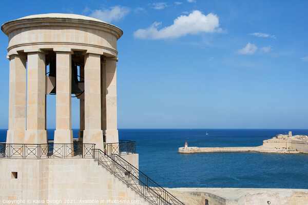 Malta: Siege Bell Memorial Picture Board by Kasia Design