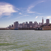 Buy canvas prints of San Francisco from the Bay by Kasia Design