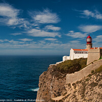 Buy canvas prints of Cabo de São Vicente Lighthouse by Kasia Design