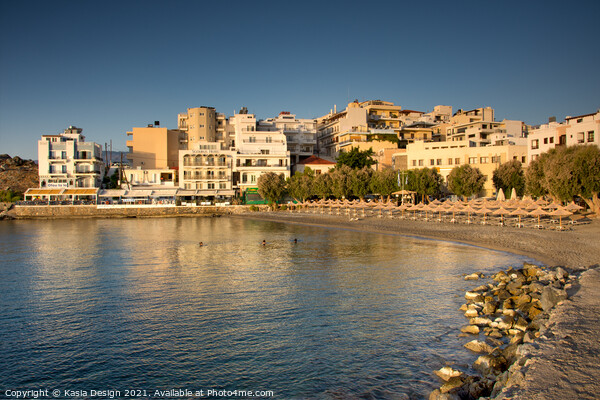 Kitroplatia, Agios Nikolaos, Crete, Greece Picture Board by Kasia Design