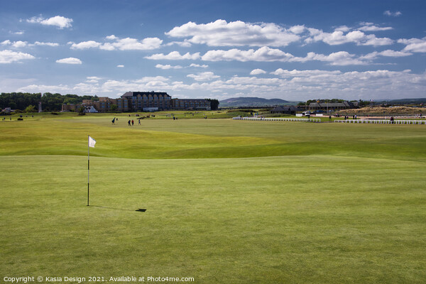 The 18th Hole, St Andrews Picture Board by Kasia Design