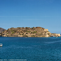 Buy canvas prints of En Route from Spinalonga to Plaka, Crete, Greece by Kasia Design