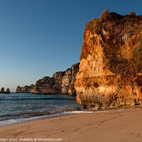 Buy canvas prints of Praia de Dona Ana, Algarve, Portugal by Kasia Design