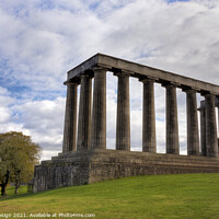 Buy canvas prints of National Monument of Scotland, Edinburgh by Kasia Design