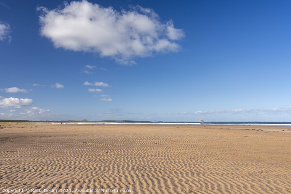 Belhaven Beach, Dunbar, East Lothian Picture Board by Kasia Design