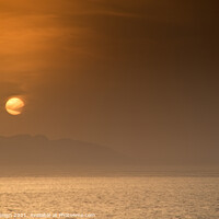 Buy canvas prints of Romantic Sunset over La Gomera by Kasia Design