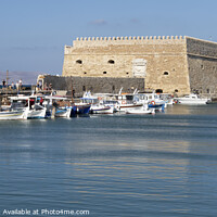 Buy canvas prints of Koules Fortress, Heraklion, Crete, Greece by Kasia Design