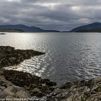 Buy canvas prints of Across the Sound, Scalpay, Outer Hebrides by Kasia Design