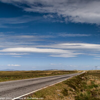 Buy canvas prints of Long Road, North Uist, Outer Hebrides by Kasia Design