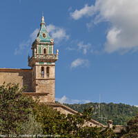 Buy canvas prints of The Royal Charterhouse, Valldemossa, Mallorca by Kasia Design