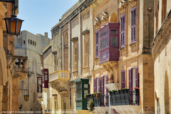 Mdina , The Silent City, Republic of Malta Picture Board by Kasia Design