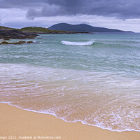 Buy canvas prints of Nisabost Beach, Isle of Harris, Outer Hebrides by Kasia Design
