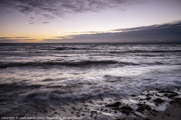Dusk over the Bay, Baltic Sea, Germany Picture Board by Kasia Design