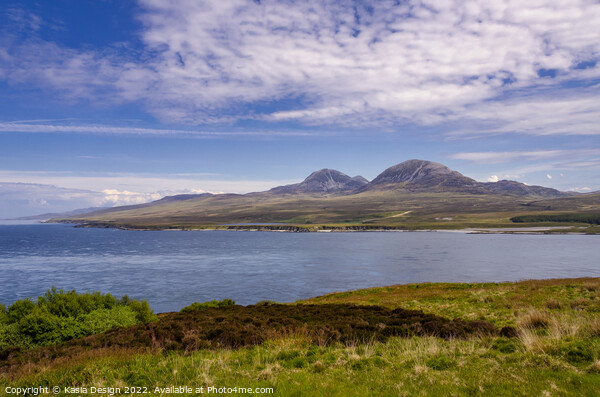 Paps of Jura, Sound of Islay, Scotland Picture Board by Kasia Design