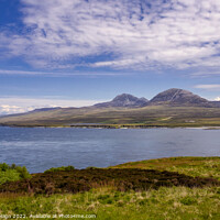 Buy canvas prints of Paps of Jura, Sound of Islay, Scotland by Kasia Design