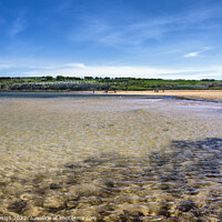 Buy canvas prints of St Andrews East Sands beach, Fife, Scotland by Kasia Design
