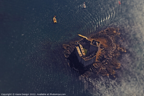 Medieval Kisimul Castle,  Isle of Barra Picture Board by Kasia Design