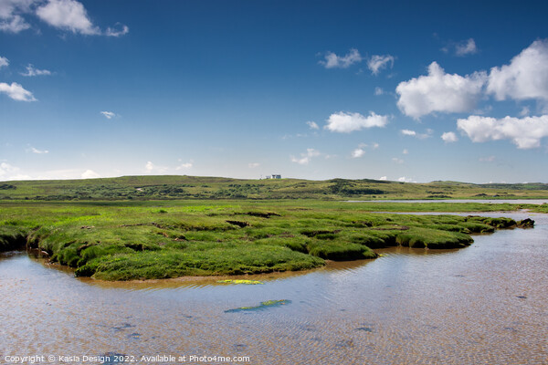 Islay: Loch Indaal Marshlands Picture Board by Kasia Design