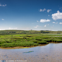 Buy canvas prints of Islay: Loch Indaal Marshlands by Kasia Design