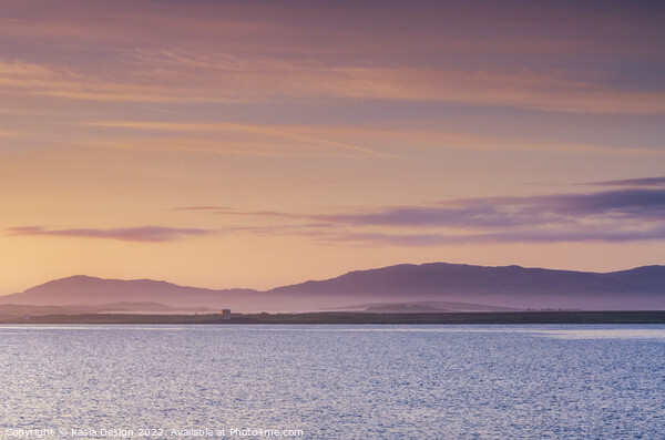 Dawn Light, Port Charlotte, Islay, Scotland Picture Board by Kasia Design