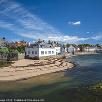 Buy canvas prints of Colourful Anstruther, Fife, Scotland by Kasia Design